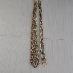 Hermes silk horse print Tie